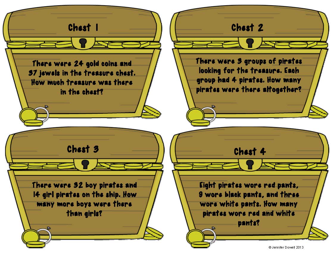 pirate math scavenger hunt Page 03